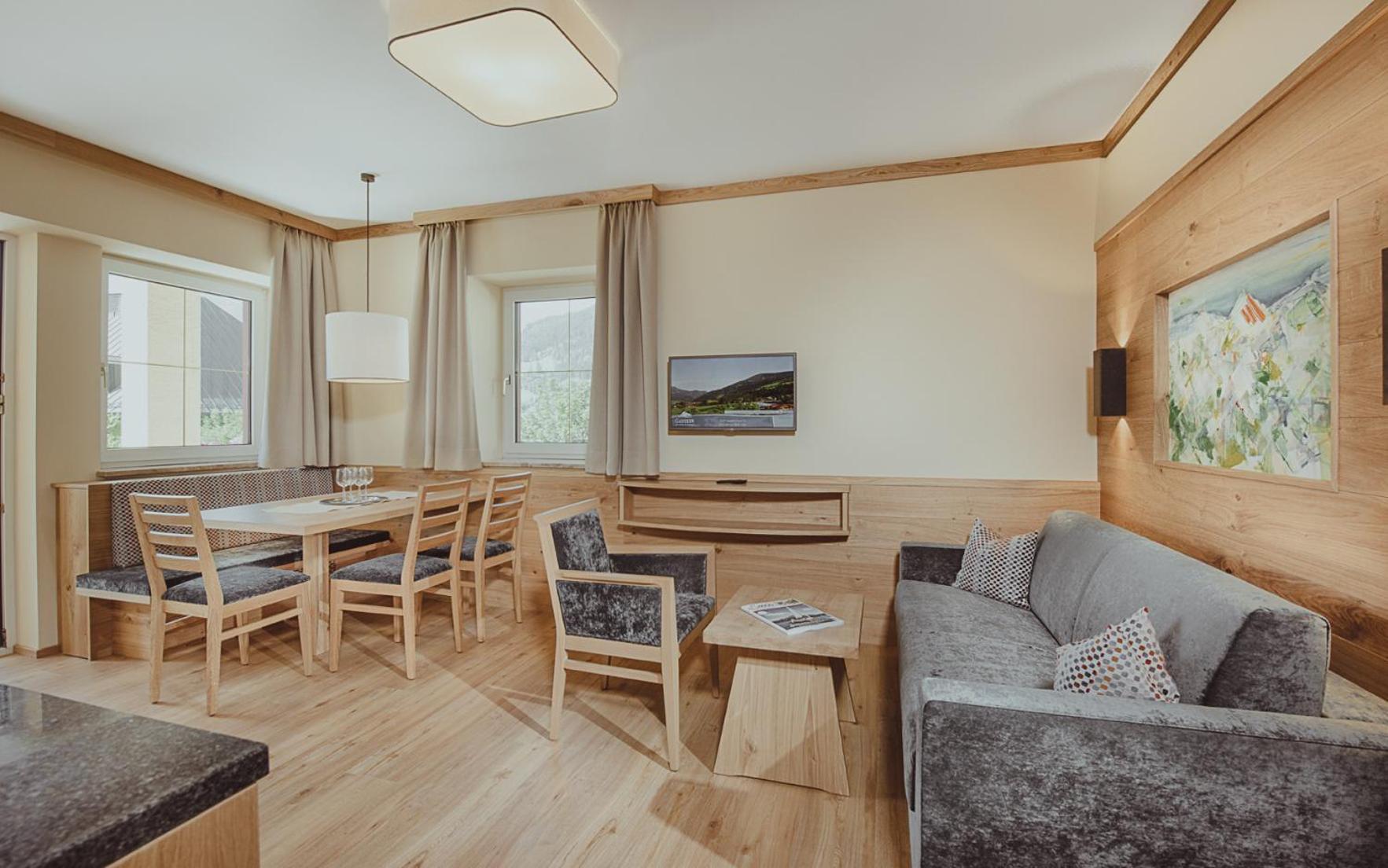 Appartement Hotel Panorama-Im Bademantel Direkt In Die Alpentherme 巴特霍夫加施泰因 外观 照片